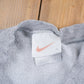 Vintage 1990s Nike Heather Grey Mini Swoosh Crewneck Sweatshirt Men's L