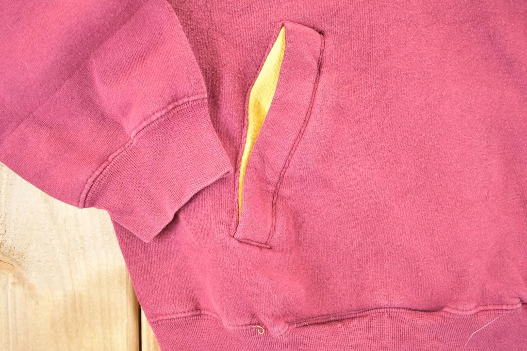 Vintage Y2K Minnesota University Embroidered Hoodie Sweater Men's L Boxy