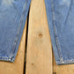 Vintage 1990s Levi's Distressed 550 Relaxed Fit Denim Jeans Women's 33 x 32.5