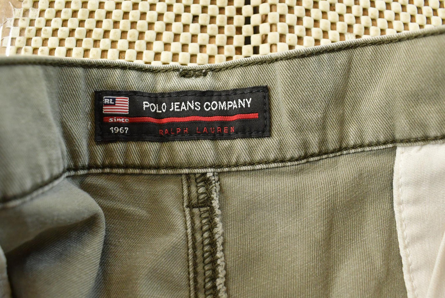 Vintage Y2K Ralph Lauren Polo Jeans Company Cargo Pants Men's 33 x 26.5