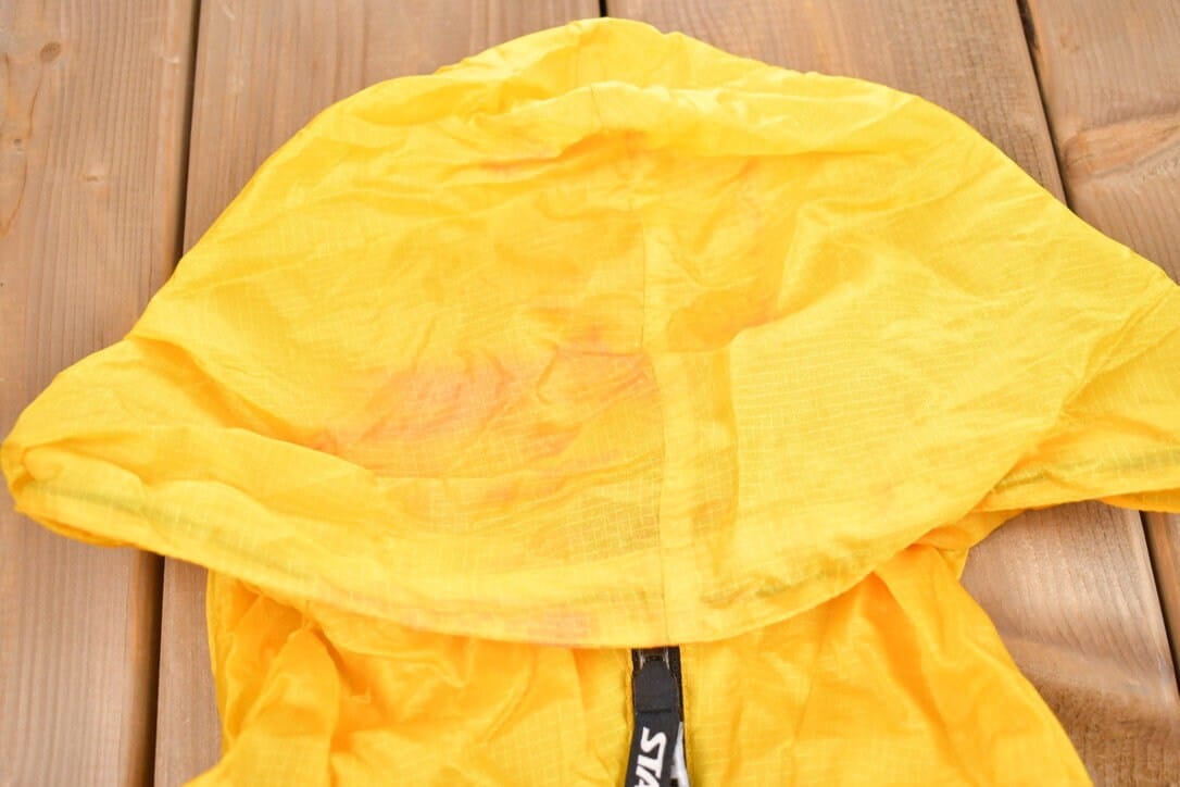 Vintage 1990s Yellow Starter Windbreaker Jacket Women's L
