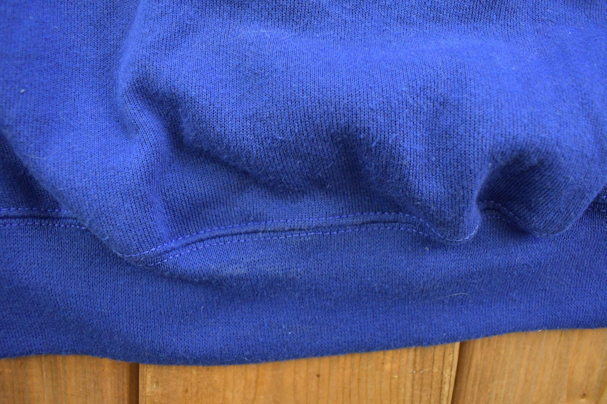 Vintage 1990s Thrashed Bel Air Tigers Collegiate Crewneck Sweatshirt Men's M