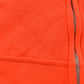 Vintage 1990s Chill Buster Camber II High Visibility Orange Thermal Lined Zip Up Hoodie Sweatshirt Men's L