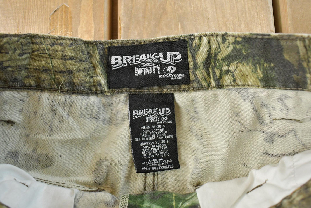 Vintage 2000s Break Up Infinity Forest Tree Camo Cargo Hunting Pants Men's 28 x 30