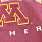 Vintage 1990s Lee Sport University of Minnesota Golden Gophers Crewneck Sweatshirt Men's XL