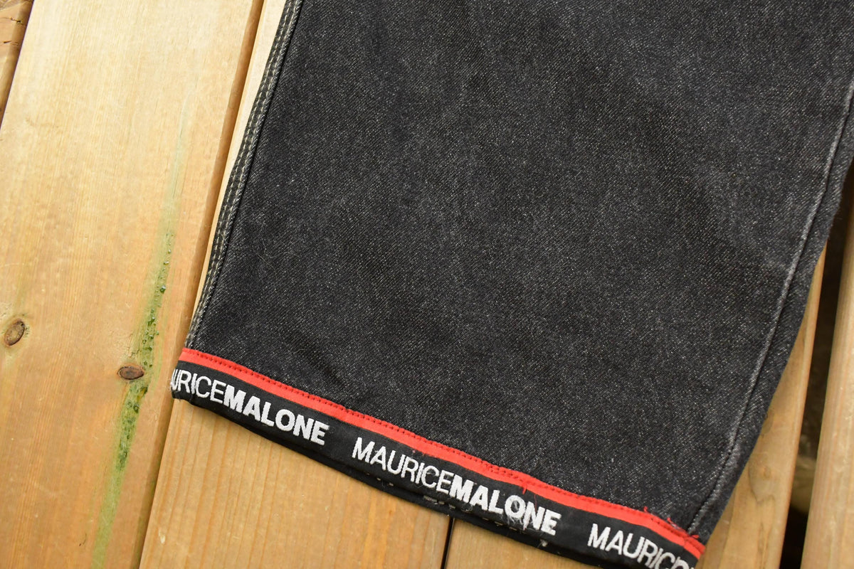 Vintage Y2K Maurice Malone Baggy Hip Hop Denim Jeans Men's 36 x 34