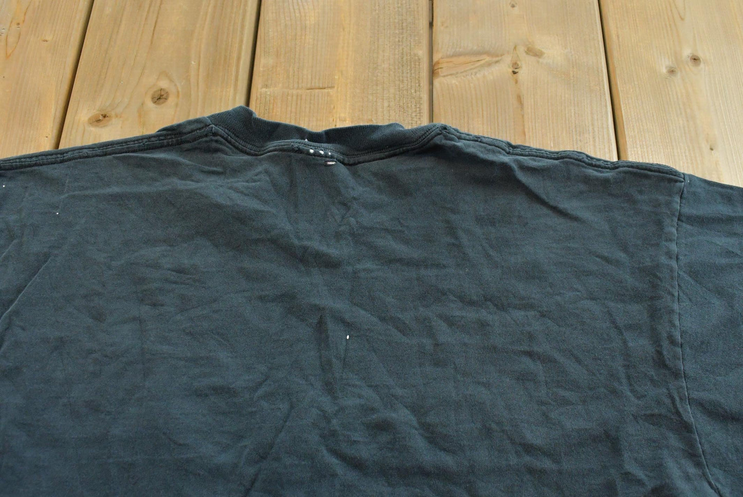 Vintage 1990 Blue Chicago T-Shirt Mens Men's Large