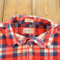Vintage 1990's Timber Run Plaid Western Style Button Up Shirt Men's L