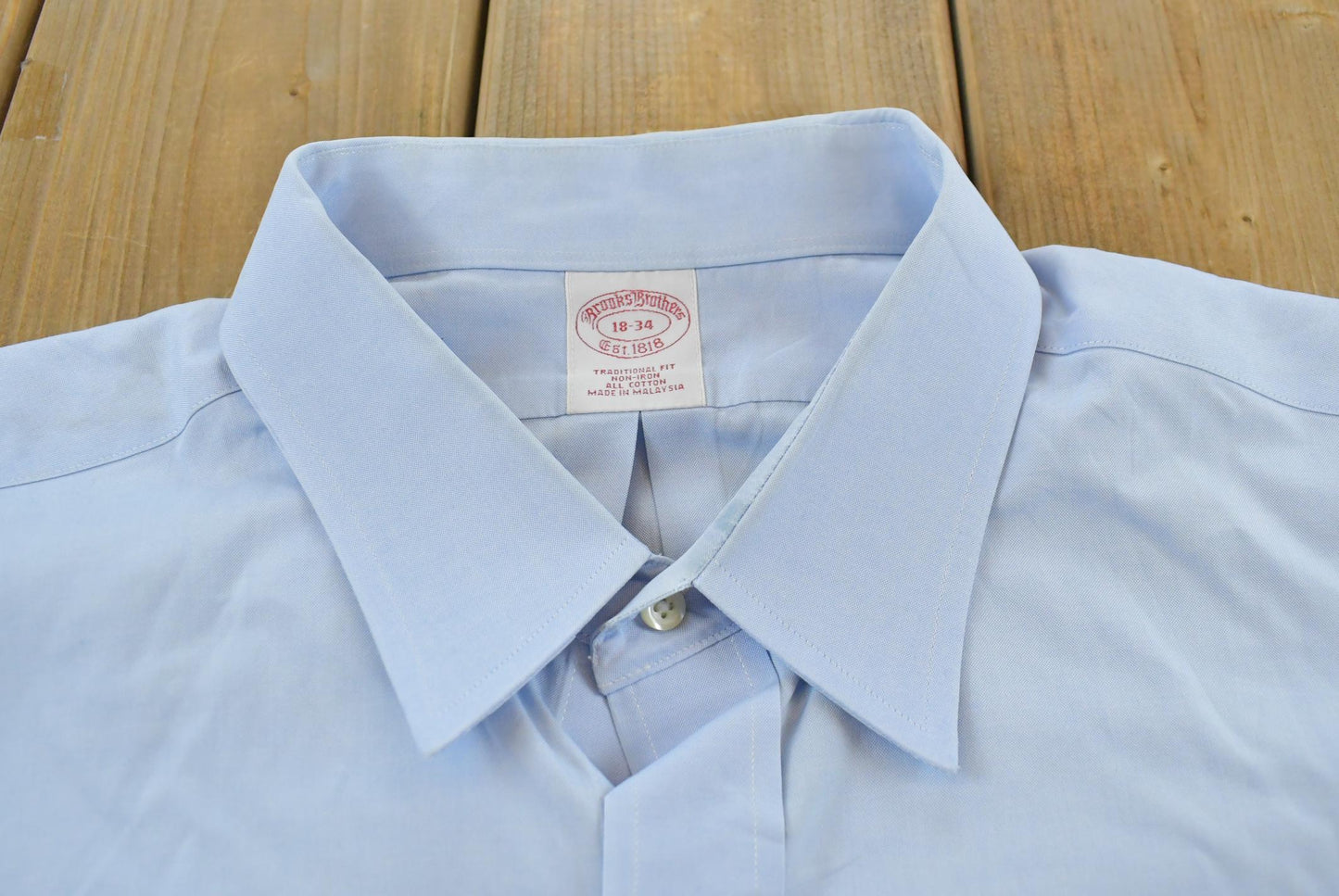 Vintage 1990s Brooks Brothers Button Up Shirt Men's 3XL