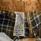 Vintage 2000s Carhartt Flannel Lined Canvas Work Pants Men's 31 x 30