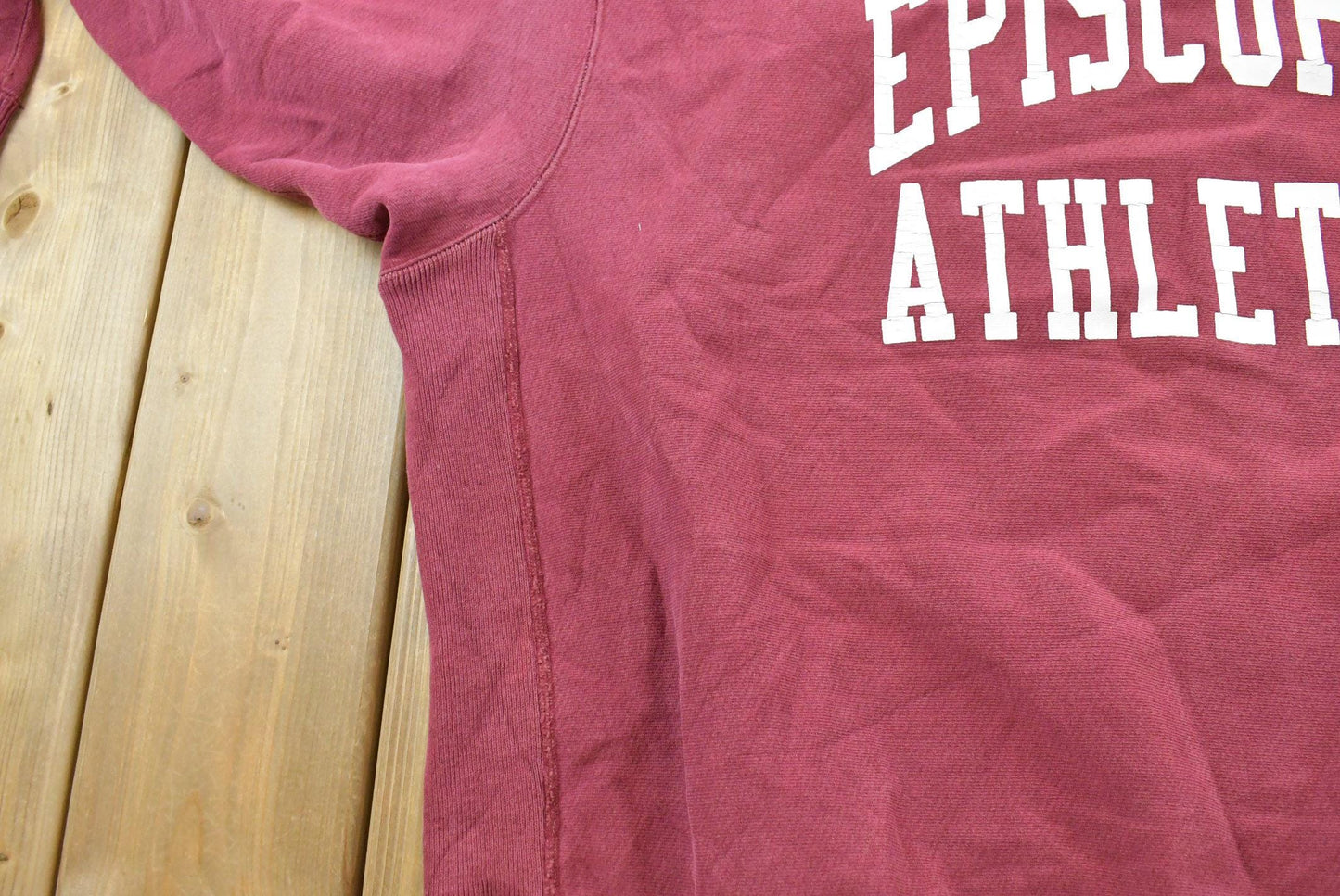 Vintage 1980s Camber Episcopal Athletics Reverse Weave Style Crewneck Sweatshirt Men's 2XL