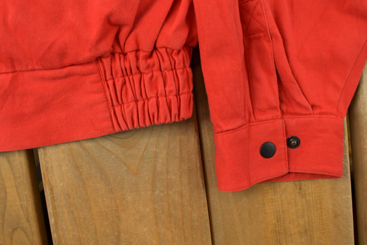 Vintage 1990s Mirage Messageries Aériennes Pilot Jacket Men's XL