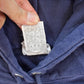 Vintage 2000s Sun Faded Champion Reverse Weave Blank Navy Blue Hoodie Sweatshirt Men's S