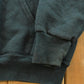 Vintage 2000s Black Blank Zip Up Hoodie Sweatshirt Men's L