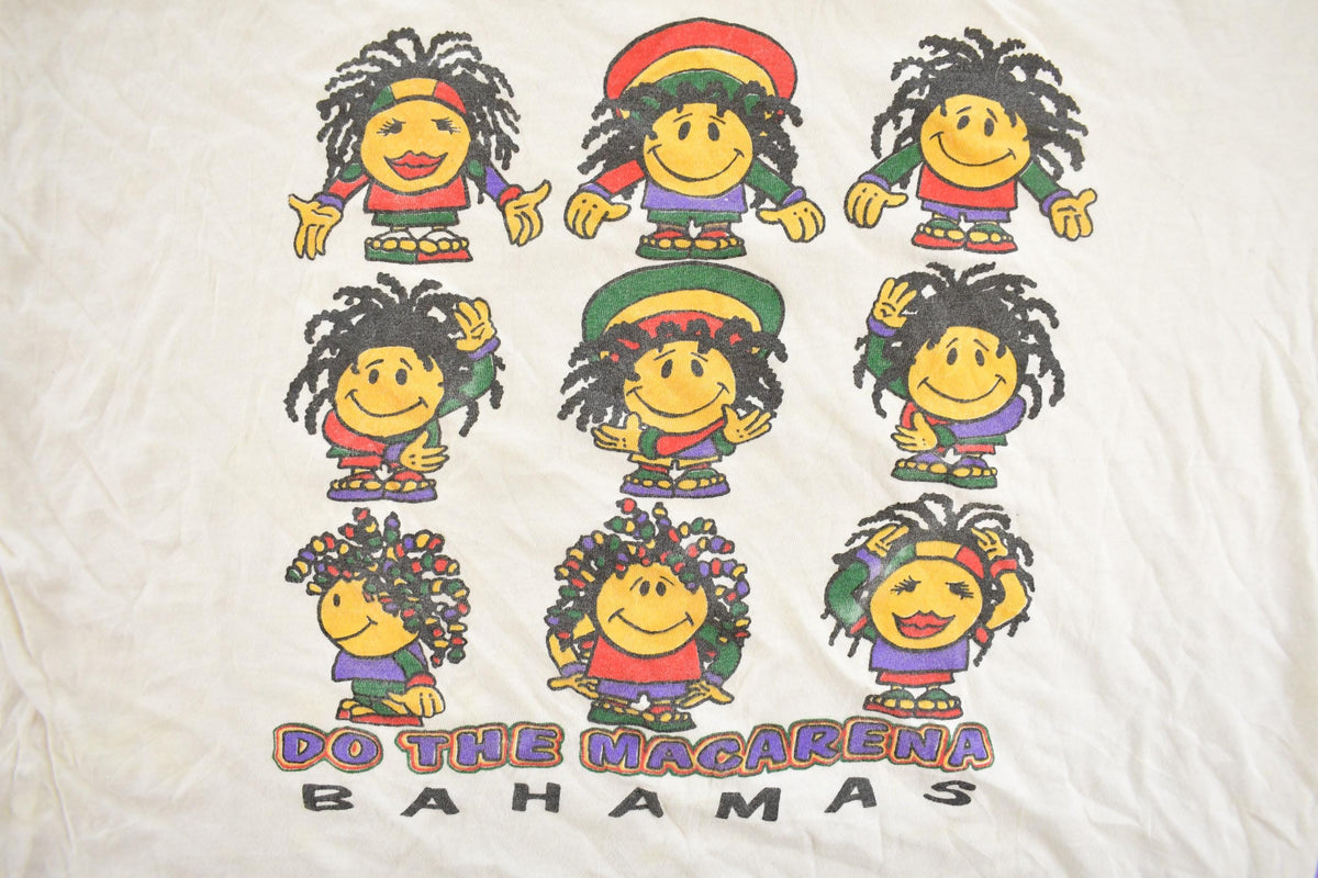 Vintage 1990s Do The Macarena Bahamas T-Shirt Men's M