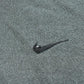 Vintage 1990s Cut Collar Nike Mini Swoosh Hoodie Men's L