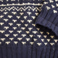 Vintage 1980s Canvasback Bay AOP Fighting Buck Wool Knit Crewneck Sweater Women's M