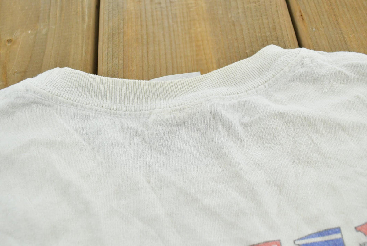 Vintage 2000s Collegiate Rowing Crew Long Sleeve T-Shirt Men's M