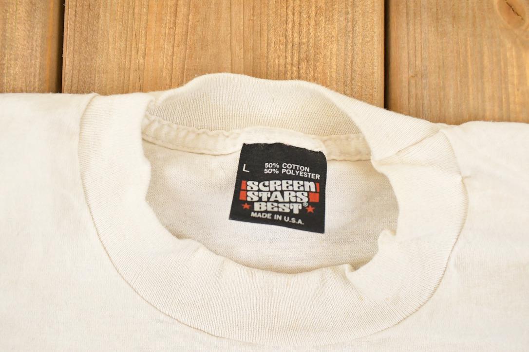 Vintage 1990's Screen Stars Best Funny Squirrel Souvenir Travel T-Shirt Men's M