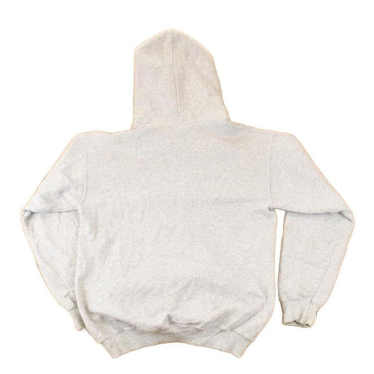 Vintage 1990s Nike Embroidered Mini Swoosh Hoodie Sweatshirt Men's L