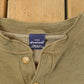 Vintage 1990s Duofold Blank Henley Long Sleeve Shirt Men's L