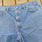 Vintage 1990s Levi's 550 Relaxed Fit Denim Blue Jean Shorts Men's 38