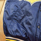 Vintage 2000s University of Michigan Wolverines Nylon Satin Bomber Jacket Men's XL