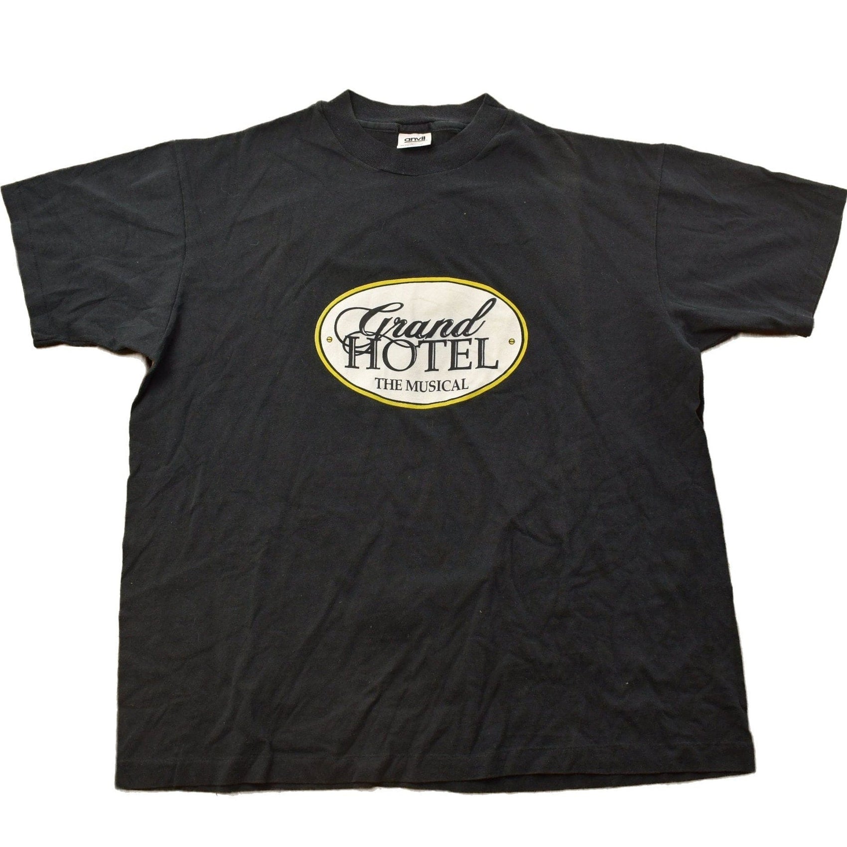Vintage 1990s Grand Hotel The Musical Graphic T Shirt Men's Large