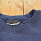 Vintage 1990s Blank Navy Blue Raglan Crewneck Sweatshirt Men's 2XL