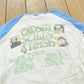 True Vintage 1985 Crosby Stills Nash Daylight Again Tour Raglan T-Shirt Men's M