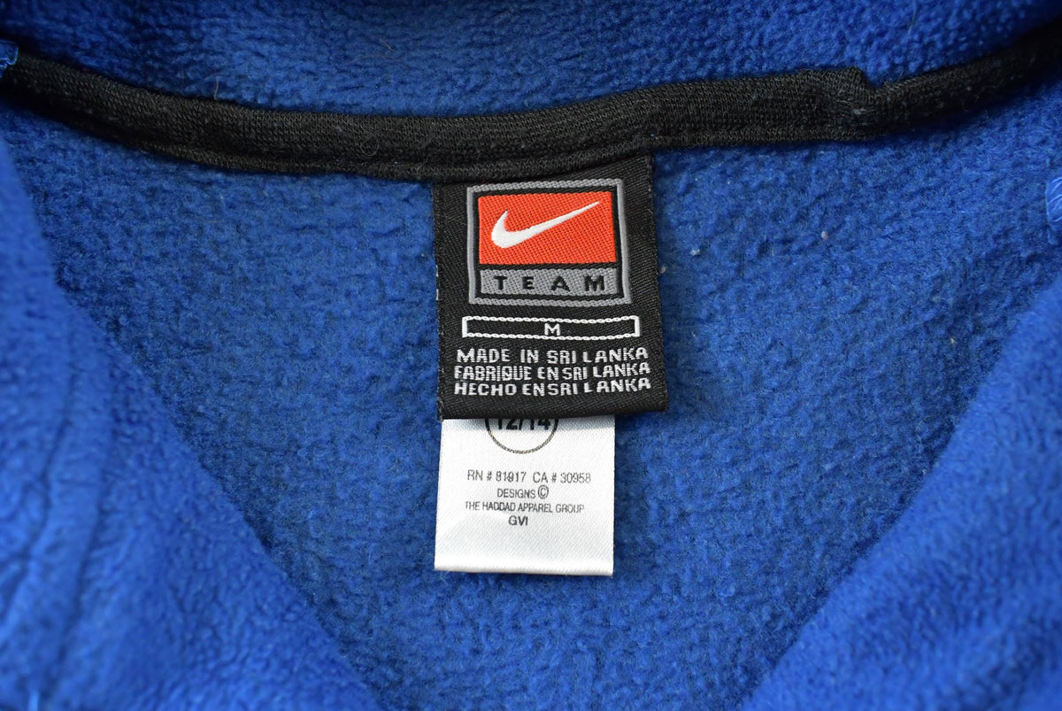 Vintage 1990s Nike Team Minnesota Timberwolves NBA Fleece Crewneck Sweatshirt Youth L Men's Large