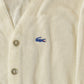Vintage 1980s Izod Lacoste Knit Cardigan Sweater Men's Large