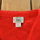 Vintage 1980s Izod Lacoste Knit Cardigan Sweater Men's XL