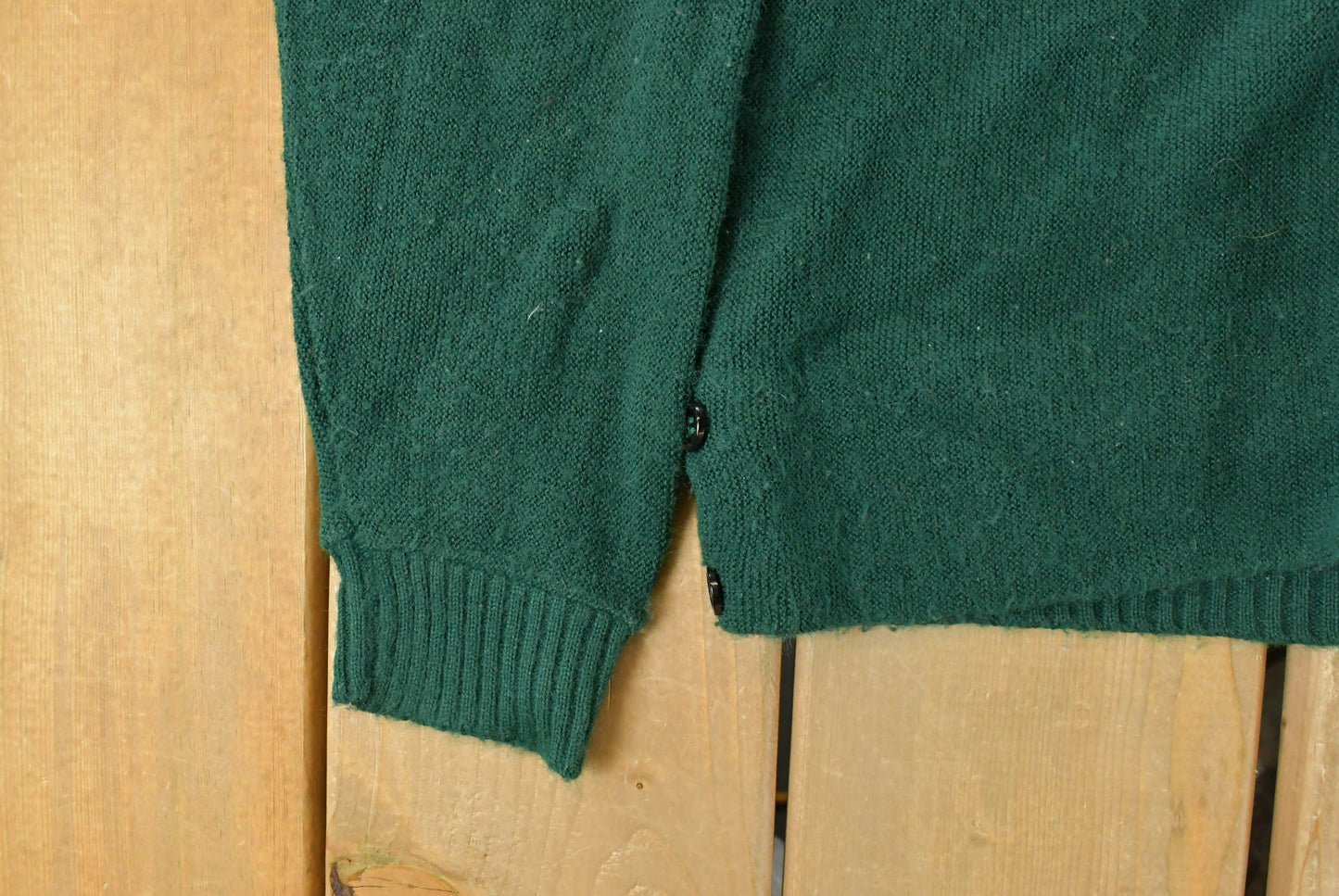 Vintage 1960s Haymaker Lacoste Knit Cardigan Sweater Women's Large