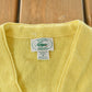 Vintage 1980s Izod Lacoste Knit Cardigan Sweater Men's Small