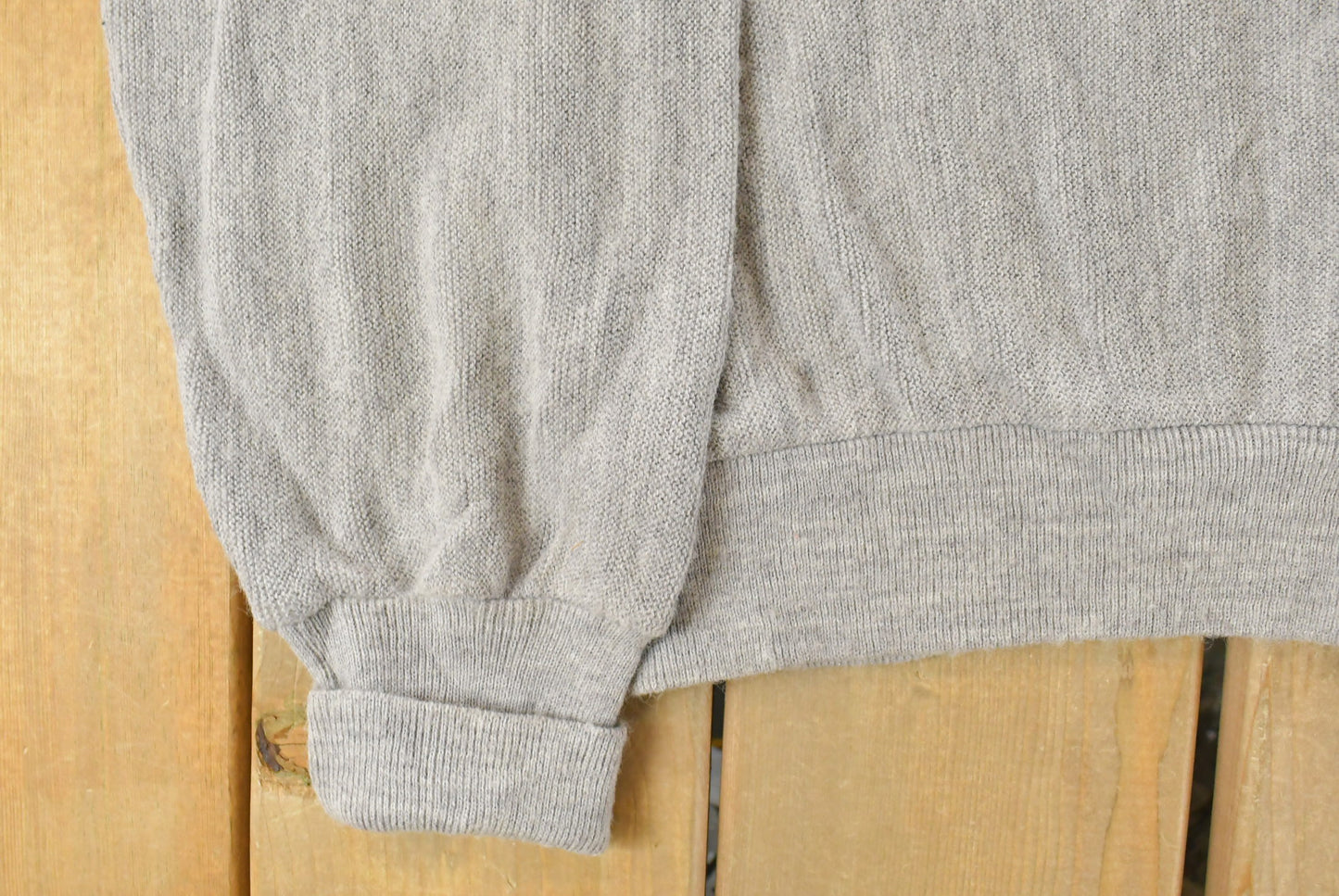 Vintage 1980s Izod Lacoste Knit Cardigan Sweater Men's XL