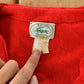 Vintage 1980s Izod Lacoste Knit Cardigan Sweater Men's XL