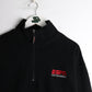 Vintage ESPN Sweater Mens XL Black Fleece Lightweight