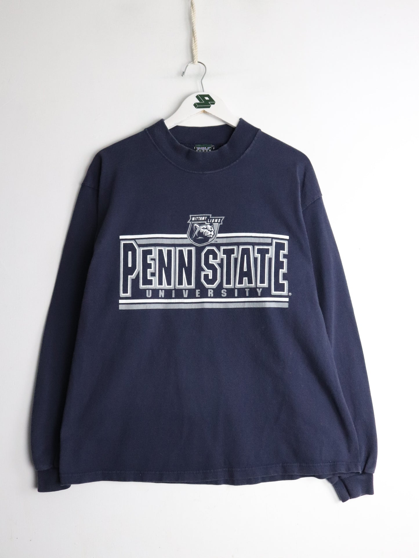 Vintage Penn State Nittany Lions T Shirt Mens Large Blue College