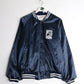 Vintage Oxford Container Co Jacket Mens Large Blue Satin