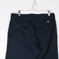 Dickies Pants Mens 33 x 25 Blue Chino Skater