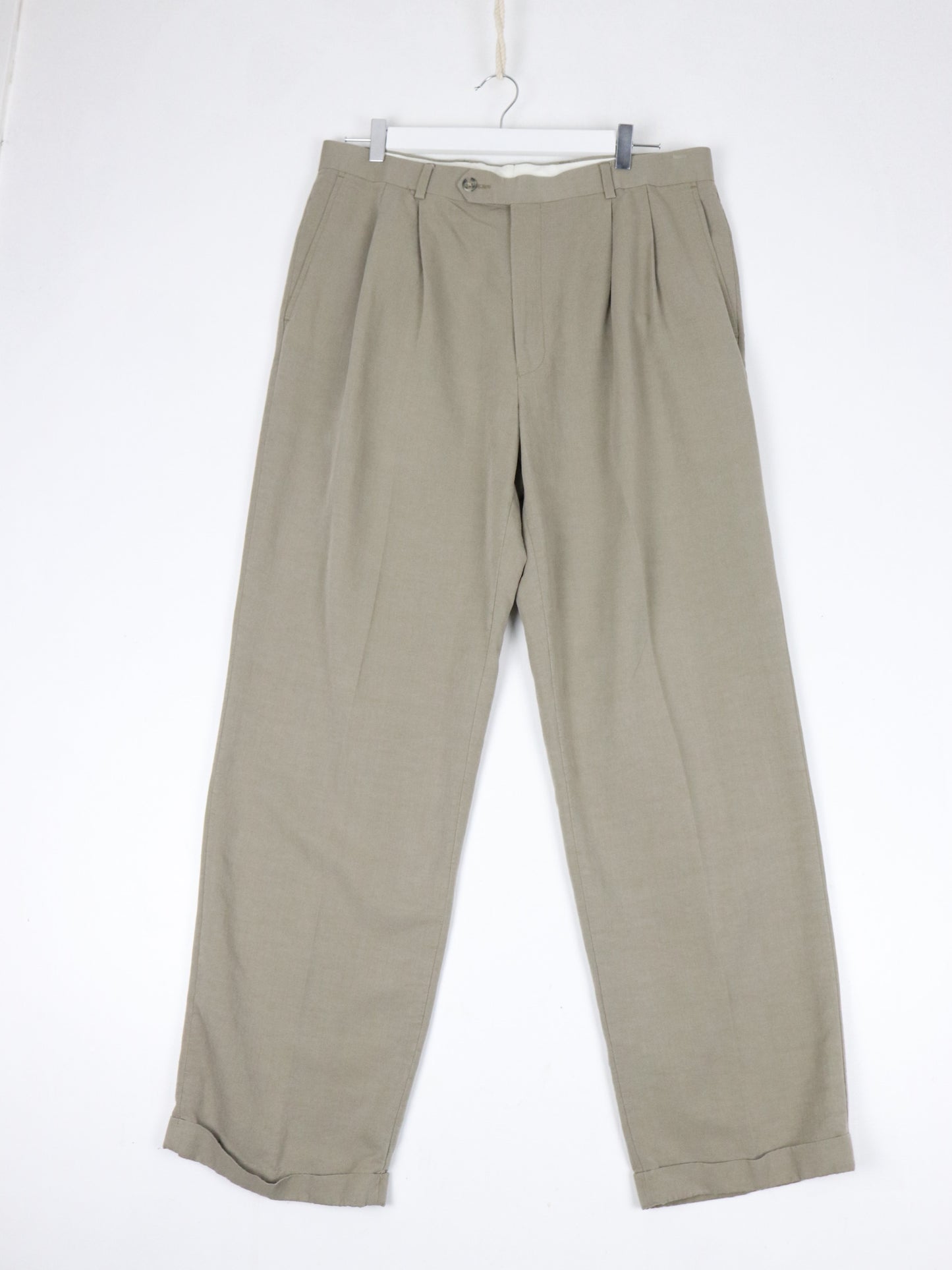 PGA Tour Originals Pants Fits Mens 36 x 31 Beige Chino Golf