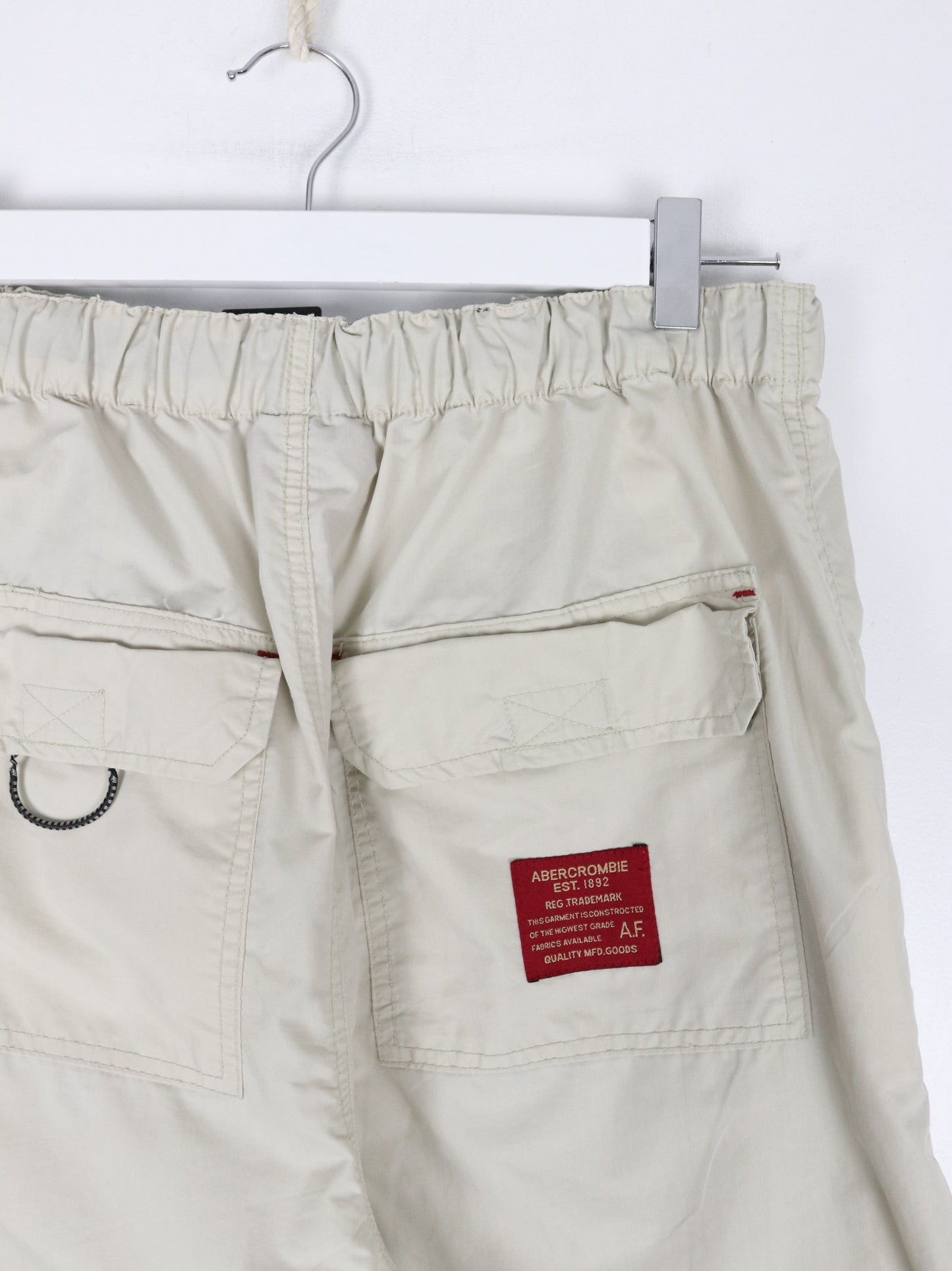 Abercrombie & Fitch Capri Pants Mens Medium Beige 3/4 Length