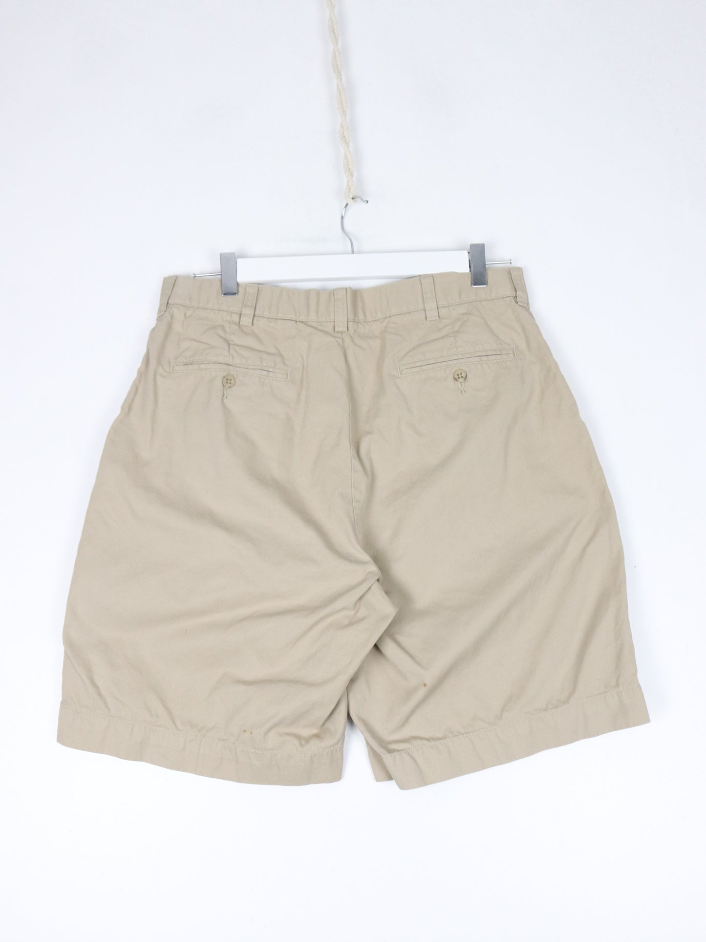 Vintage Polo Ralph Lauren Shorts Fits Mens 33 Beige Chino