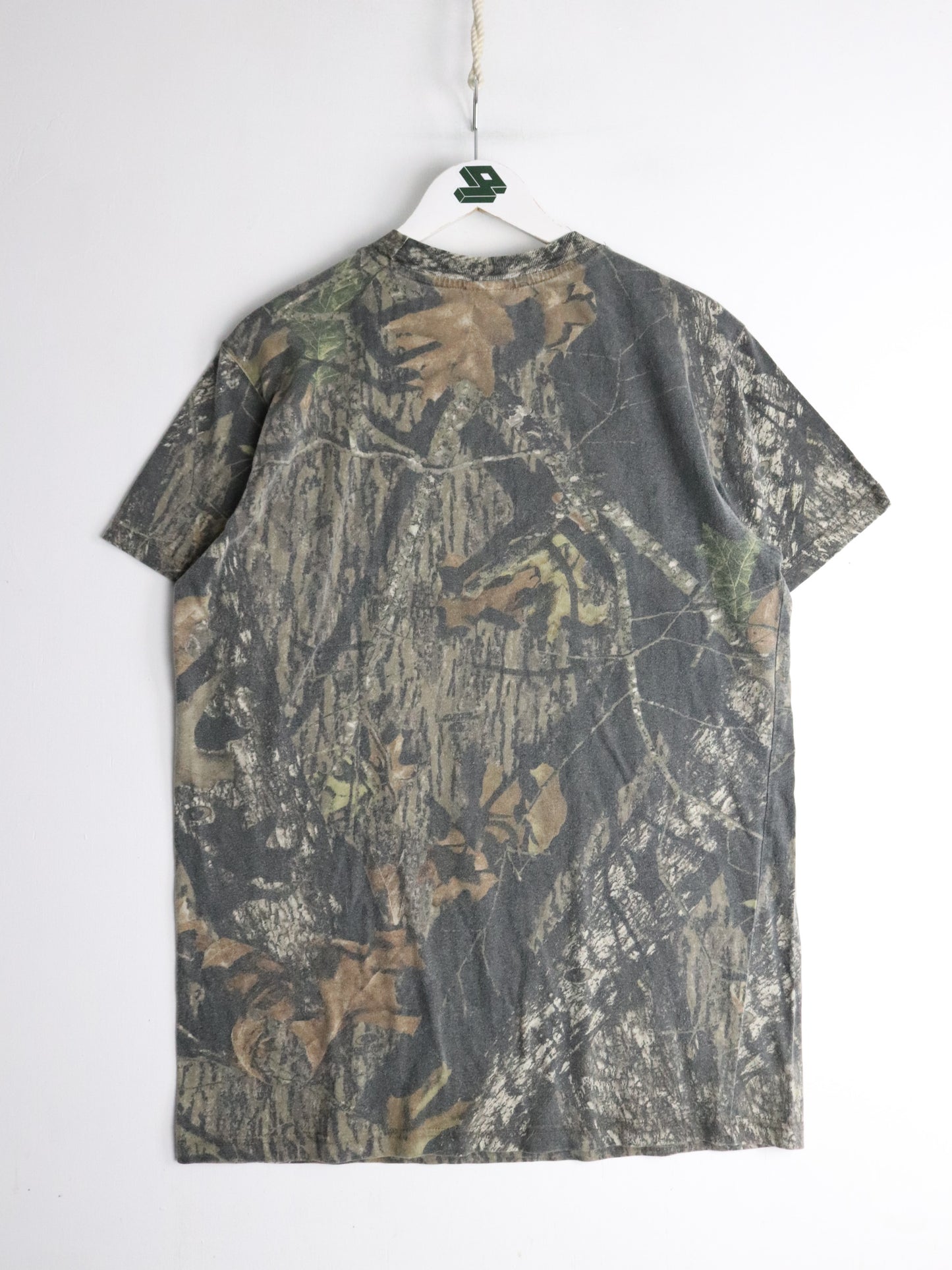 Mossy Oak T Shirt Mens Medium Brown Real Tree