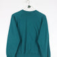 Vintage Disney Sweatshirt Womens Large Green Turquoise Pooh 90s