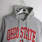 Ohio State Buckeyes Sweatshirt Mens Large Grey College Hoodie