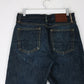 Gustin Pants Fits Mens 29 x 33 Blue Raw Selvedge Denim Jeans Straight Fit