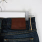 Gustin Pants Fits Mens 29 x 33 Blue Raw Selvedge Denim Jeans Straight Fit