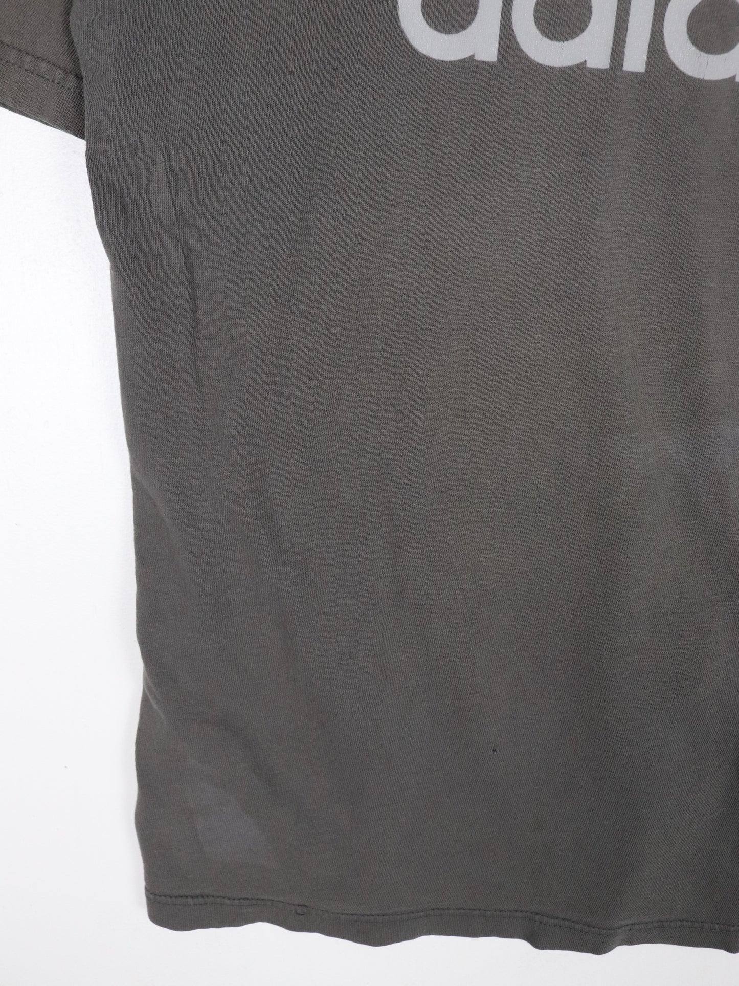 Vintage Adidas T Shirt Mens Medium Grey Step In Something Y2K